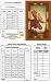 Bridge Tallies - Moose - (12 Pack) 2 & 3 Table Progessive