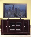 Riverside Furniture 69160 Urban Crossings 48 TV Stand in Espresso