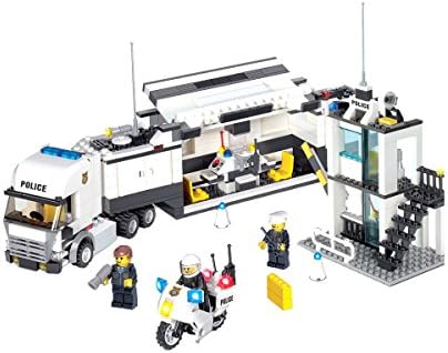 Dream Builders Mobile City Command and Control Center Model Kit (511-Piece)
