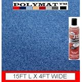 1 <313> Glue+ 15ft 48 W Polymat BLUE Speaker Box Carpet Dj Speaker Enclosure... 