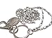 ATLanyards Solid Long Chain Oval Lanyard- Stainless Steel Chain Lanyard
