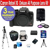 Cheap 20 Piece All Purpose Kit with Canon EOS Rebel XS 1000D Black SLR 10.1 MP Digital Camera (Body) + Sigma 28-300mm f/3.5-6.3 DG IF Macro Aspherical Lens + 8 GB Memory Card + Multi-Coated 3 Piece Filter Kit + Premier Holster Case + 50