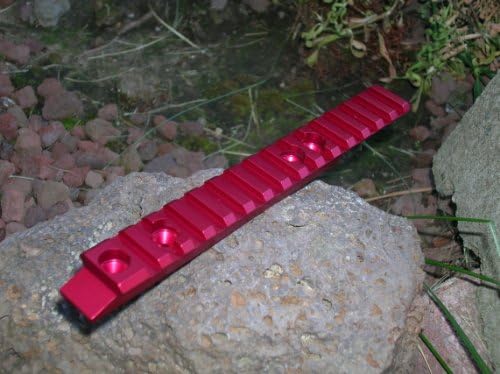 Ruger 10/22 5MOA Picatinny Scope Rail Red