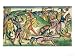 I Kings 15:16 War Between Asa and Baasha Art Giclee Poster Print by German School, 16x12