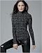 Newport News Tweed turtleneck sweater