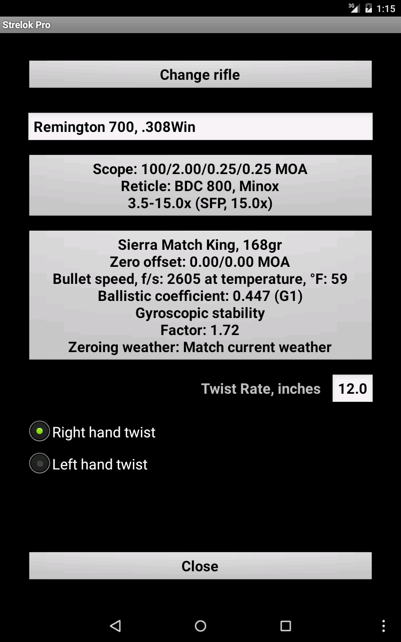 Strelok Pro Appstore for Android
