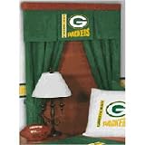 Green Bay Packers NFL "MVP" Collection Bed Drape Set(82"x84")