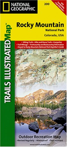Rocky Mountain National Park Trail Map