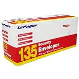 LePage's Seal It  #10 Security Envelope, 135 pack (GLD10406)