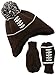 The Children's Place Baby-Boys Infant Football Mitten & Hat Set
