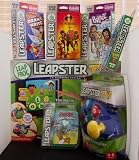 from LeapFrog Leapster TV console Learning system Massive Bundle Extra controller & 6 Games RRP �160 Model leapstertvb1