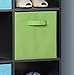 ClosetMaid 18654 Cubeicals Fabric Drawer, Green, 2-Pack