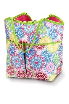 Line Flower Beach Tote