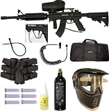 TIPPMANN A5 PAINTBALL Marker Gun M4 RIS SNIPER SET - 5