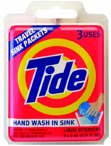 Tide Sink Pack Liquid Laundry Detergent, 0.51oz  (Pack of 12)