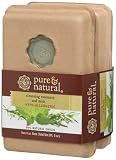 Pure & Natural Bar Soap Cleansing Rosemary & Mint, 4-Ounce Double Pack Bars (Pack of 4)