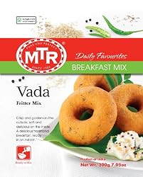 MTR Vada Instant Dry Mix, 7.04-Ounce Pouches (Pack of 30)