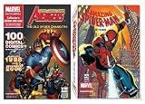 Marvel Comics - 20 Years of The Amazing Spider-Man  Earth's Mightiest Super Heroes The Avengers - Over 350 Printable Digital Comics on DVD-ROM in Acrobat PDF Format (Mac  Windows)