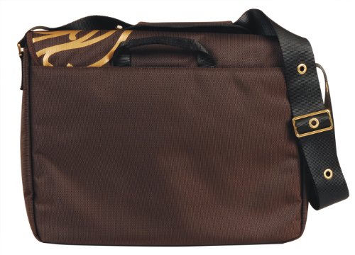 Laurex 17-Inch Notebook/Laptop/Messenger Bag (Brown)