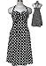 Rockabilly Pinup Retro 50's Polka Dot Halter Dress 8/S