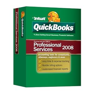 QuickBooks Premier Professional Services Edition 2008 [OLD VERSION] by Intuit