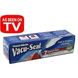Trademark Global 82-95111, Pack Mate Vacu-Seal Bags - 7 Pack of Medium bags
