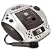 Singing Machine SMG-151 Vertical Loading Portable CDG Karaoke System (Silver)