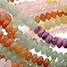 Multi-Colored Stones: Rondell-Plain - 6mm