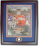 'Big Easy' Limited Edition Print in Ramin Mahogany Frame