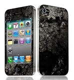 Bundle Monster Vinyl Skin Case Cover Art Decal Sticker Protector Accessories for Apple Iphone 4 Generation / 4G - Stone Wall