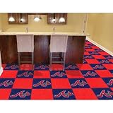 Atlanta Braves MLB Team Logo Carpet Tiles