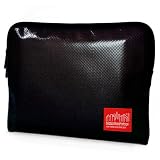 Manhattan Portage Vinyl Laptop Sleeve, Black, Small