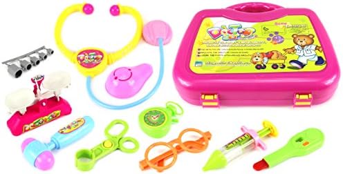 Fun Doctor Case Pretend Play Toy Medical Doctor Kit Play Set, Perfect for Role Playing