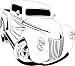 Hot Rod CARTOON 4 AIRBRUSH STENCIL-TEMPLATE T-Shirt/Rat