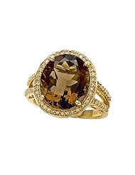 Genuine Smoky Quartz Ring by Effy Collection®