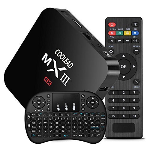 [Free Wireless Mini Touchpad keyboard]COOLEAD Mx3 Mxiii Quad Core Amlogic S802 Cortex A9 1GB RAM 8GB ROM Android 4.4 Tv Box Wifi Google Smart Tv Full Hd Media Player 4k 3d Movie Mx