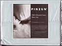 Pinzon Sateen Queen Sheet Set, 500-Thread-Count, Sky Blue