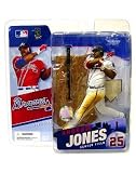 McFarlane Toys MLB Sports Picks Series 15 Action Figure Andruw Jones (Atlanta Braves) White Jersey Variant