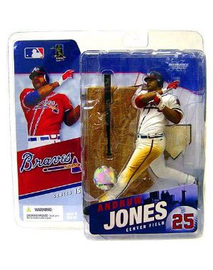 McFarlane Toys MLB Sports Picks Series 15 Action Figure Andruw Jones (Atlanta Braves) White Jersey Variant