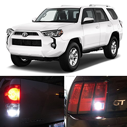 2003-2015 Toyota 4runner 4 Runner Reverse Backup Back up LED Light Bulbs 921 T10 906 912 901 906 909 T15
