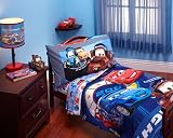 Disney - Cars Max Rev 4-piece Toddler Bed Bedding Set