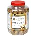 La Tempesta Grande Biscotti, Almond, 23-Count Jars (Pack of 2)