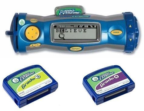 LeapFrog Turbo Extreme School Success Edition, Includes 3rd & 4th Grade Cartridges, Leap Frog, Math, Spelling, Science & Social Studies, Turbo Twist