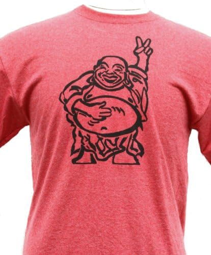 Budha Flashing peace sign T Shirt