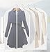 Tsing Set of 5 Garment Covers Transparent White Five Kinds of Length