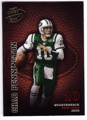 2003 Playoff Hogg Heaven 98 Chad Pennington New York Jets (Football Cards)