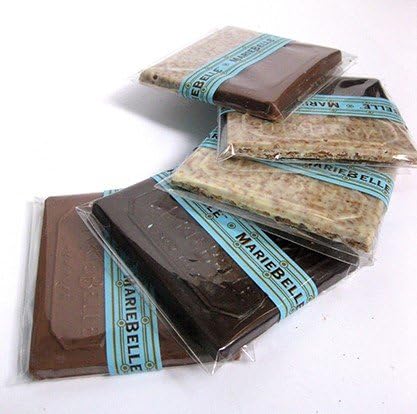 MarieBelle's Mini Croquettes - White Chocolate - (4 Bars)