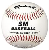 Markwort Syn - Tan Cover Sponge Rubber Core Baseball ( Dozen ) - B0001H1V9Q