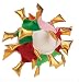 Dog Toy - Zanies Holiday Crinkle Orbs - Gold