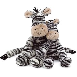 JellyCat MerryDays Zebra Plush toy-Medium